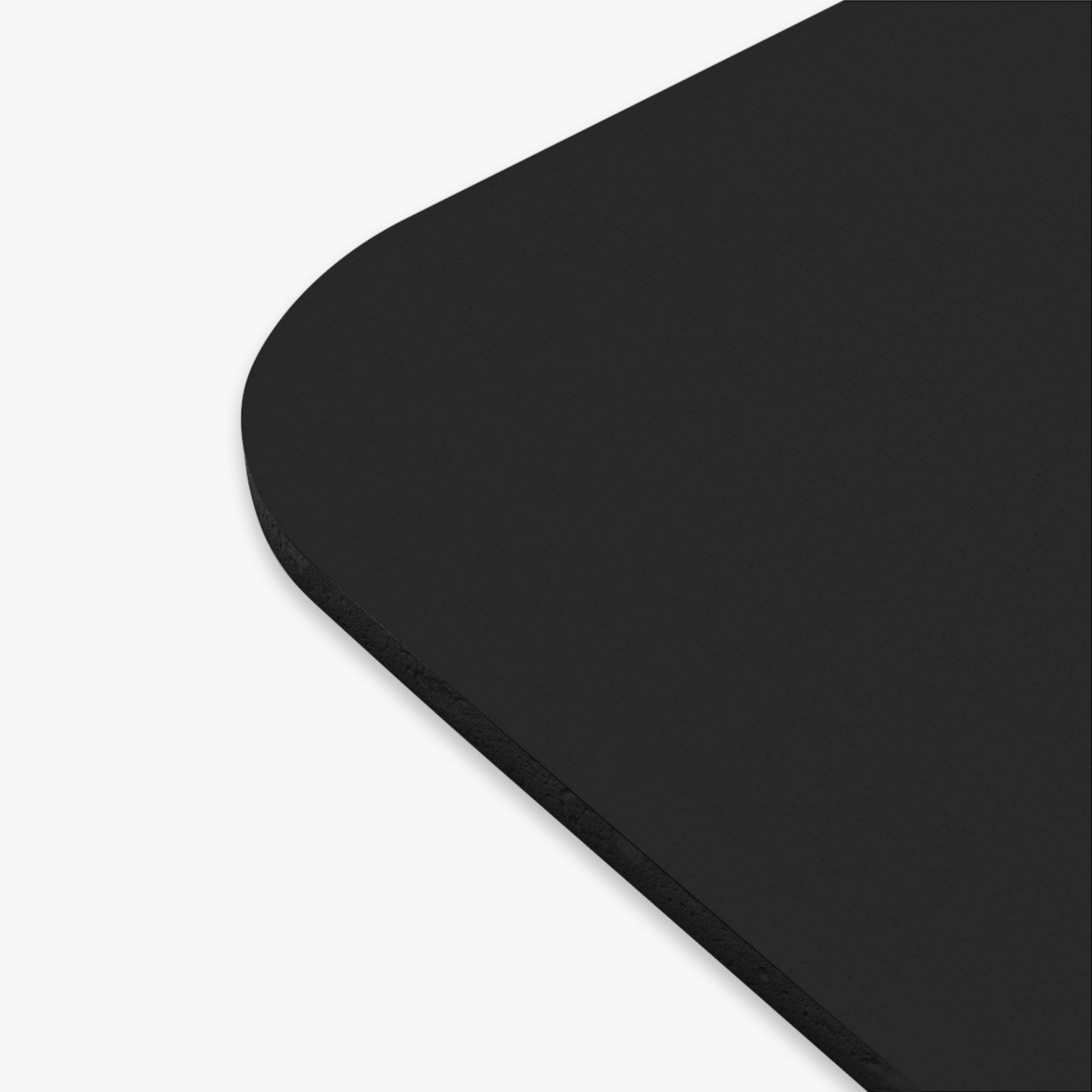 Sleek Black Cat Mouse Pad