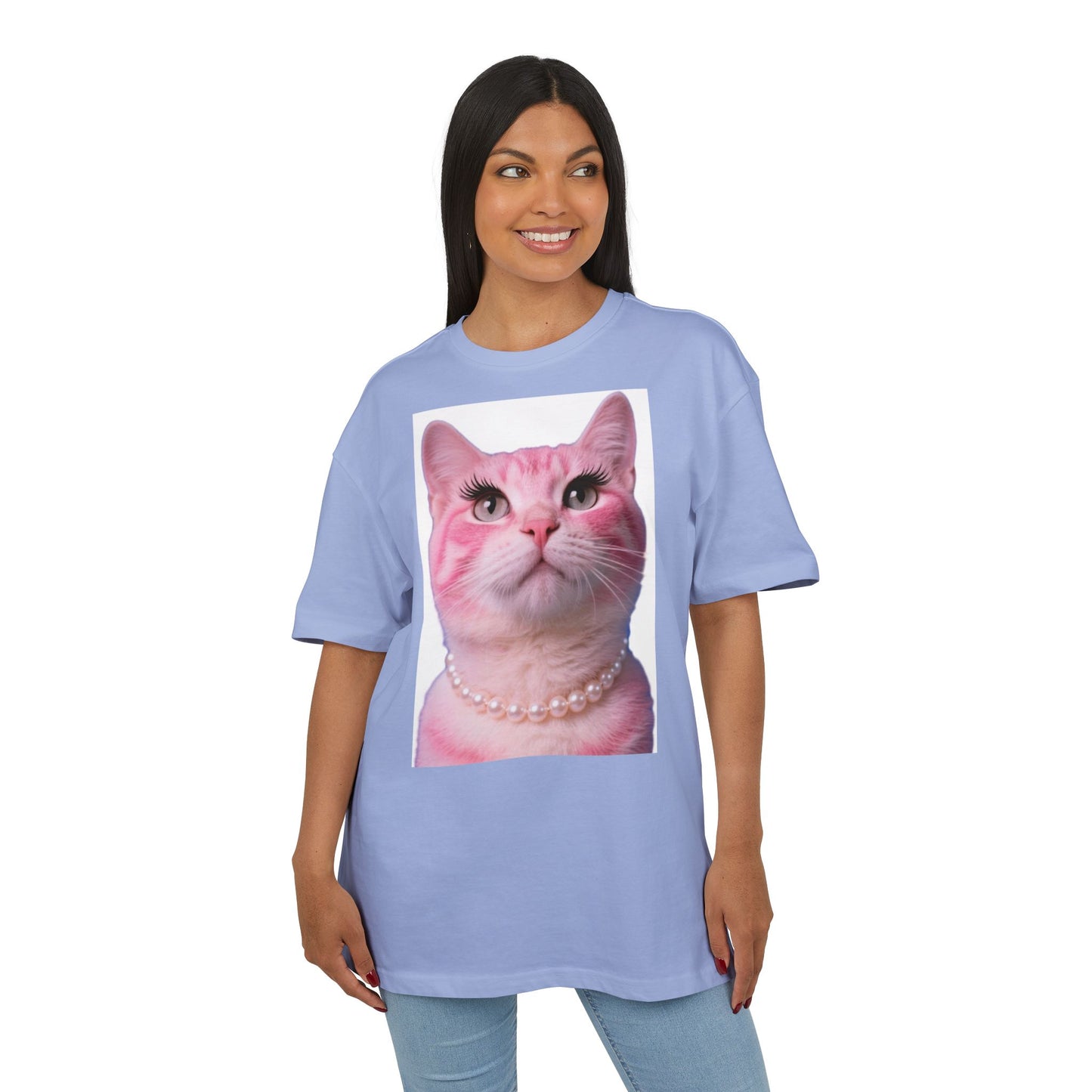 Purrfectly Fabulous Cat Tee, Unisex Oversized T-Shirt, Funny Cat Graphic Shirt, Cute Pet Lover Gift, Casual Wear for Cat Owners